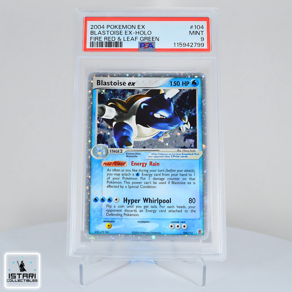 PSA 9 - Blastoise Ex - FireRed & LeafGreen - Pokemon - 2004