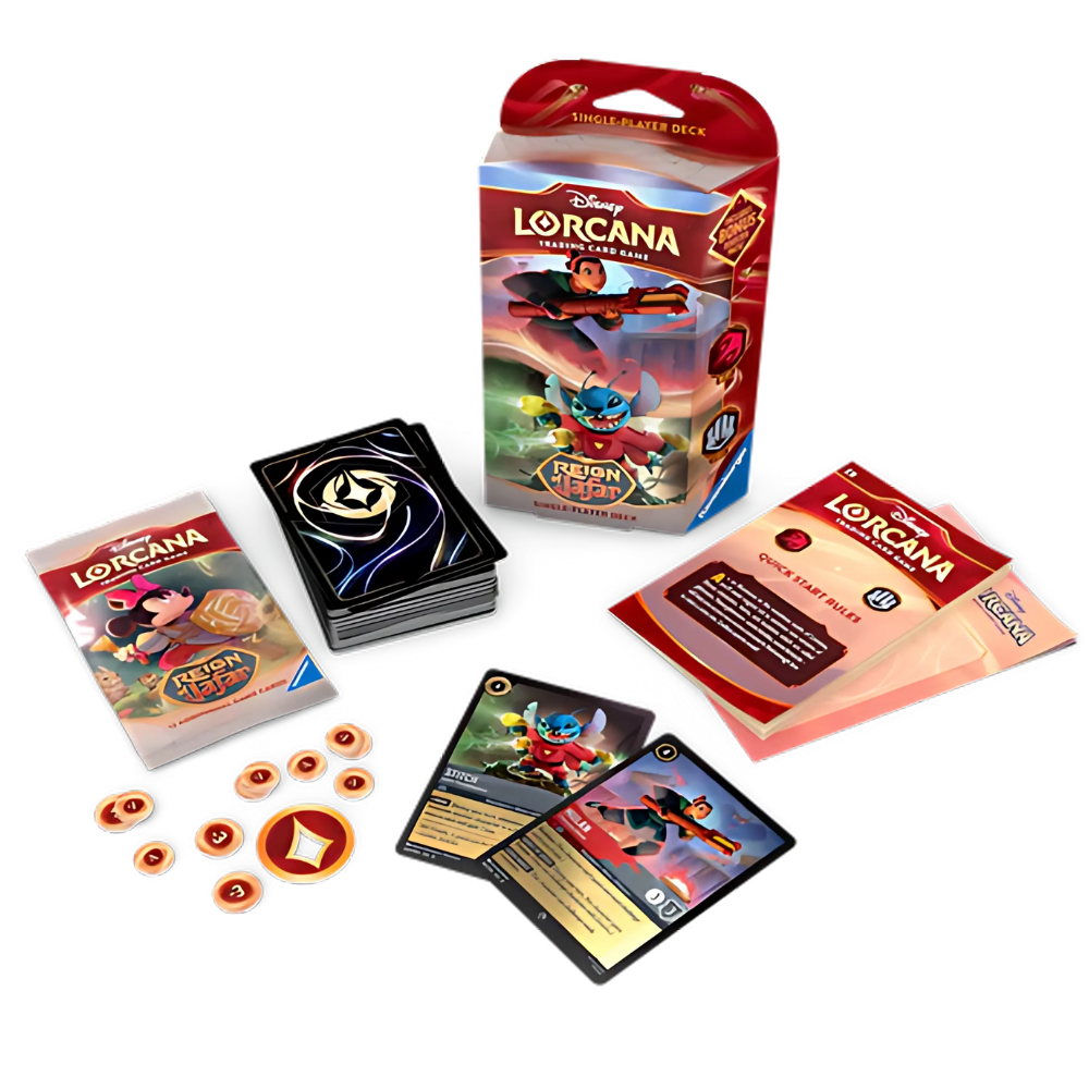 Disney - Lorcana - Reign of Jafar - Starter Deck (Mulan & Stitch)