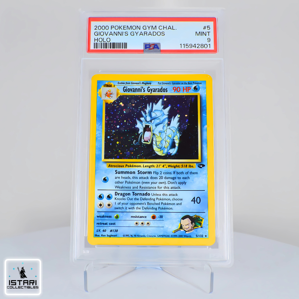 PSA 9 - Giovanni's Gyarados - Gym Challenge -Pokémon  - 2000