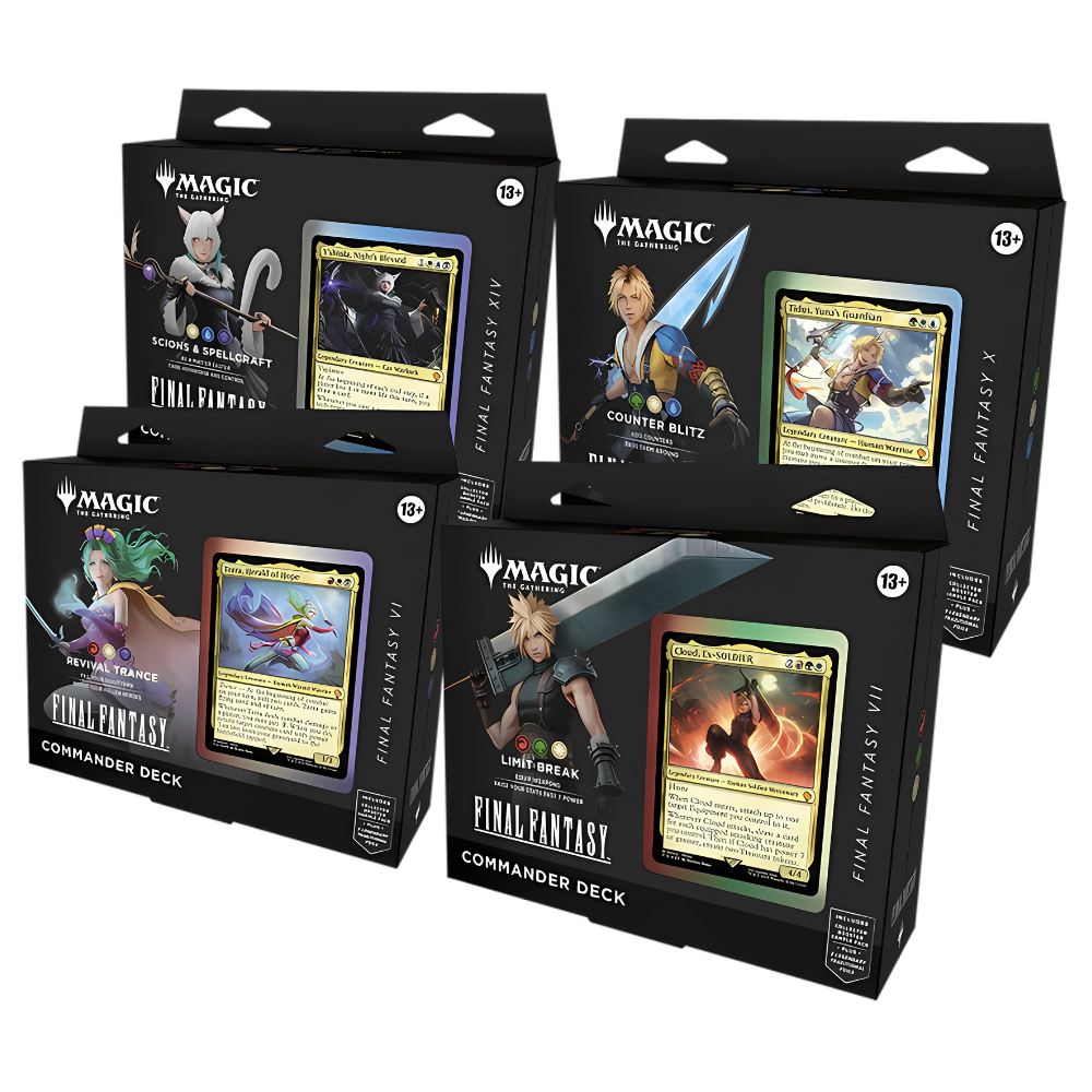 Magic: The Gathering - Final Fantasy - Commander Deck - Bundle