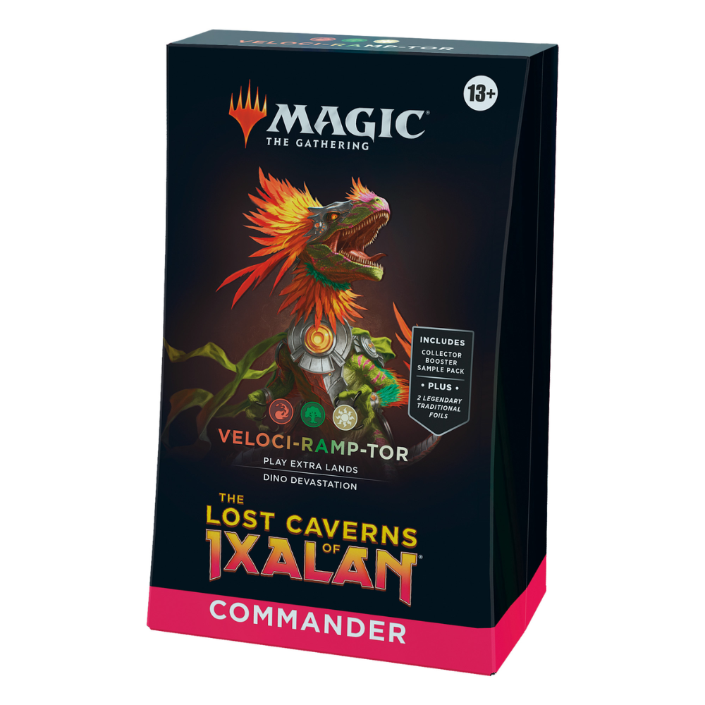Magic: The Gathering - The Lost Caverns of Ixalan - Commander Deck - Veloci-ramp-tor