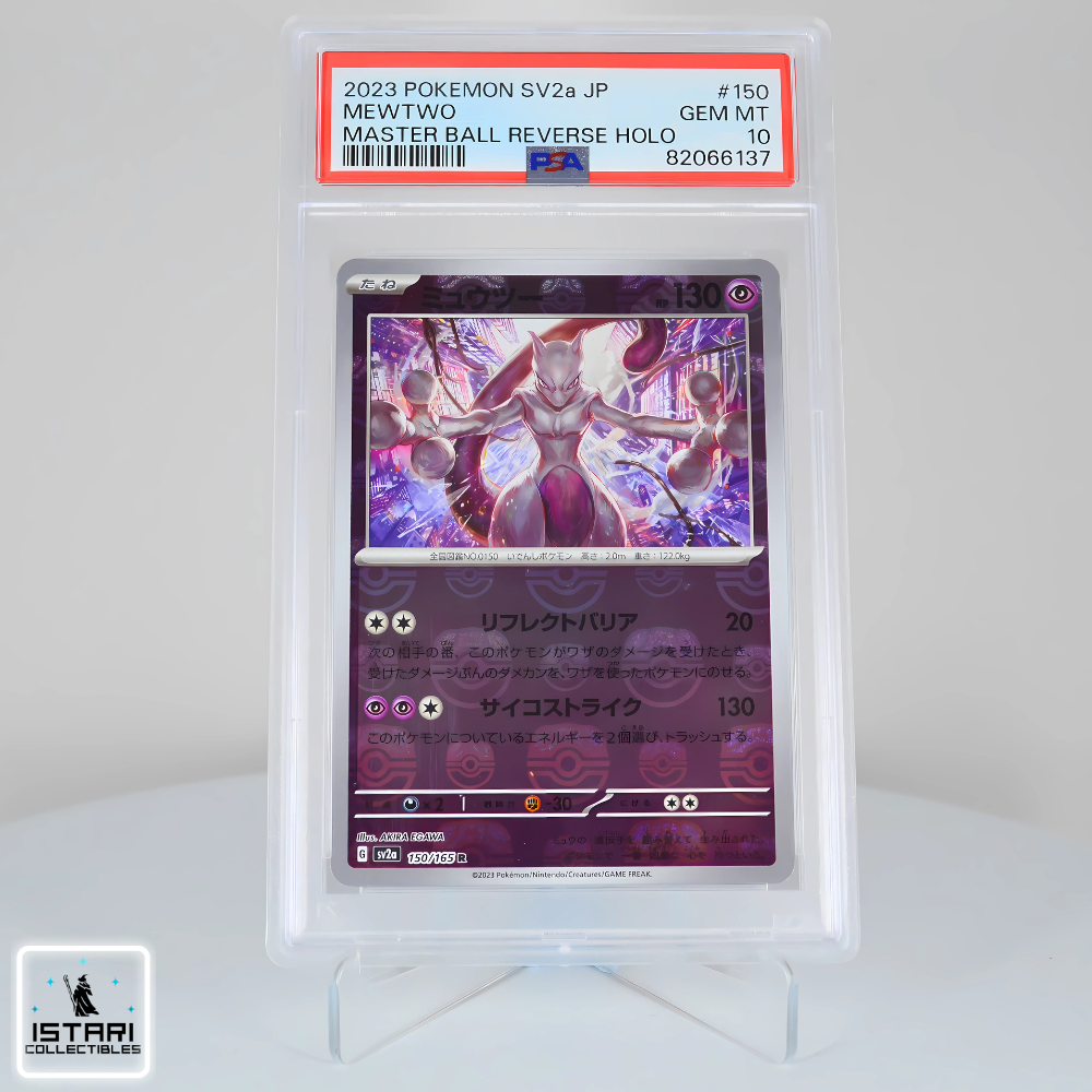 PSA 10 - Mewtwo Masterball - 151 - Pokémon - 2023