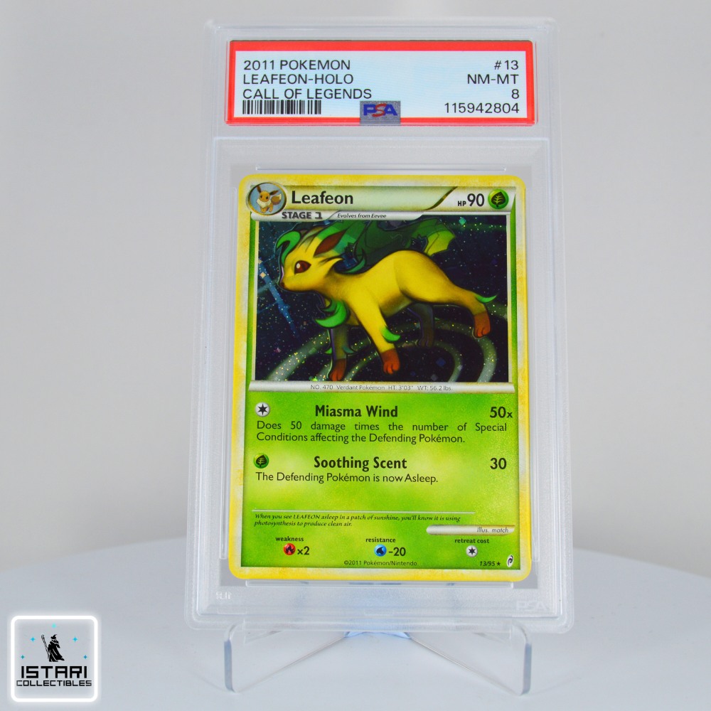 PSA 8 - Leafeon - Call of Legends - Pokémon  - 2011