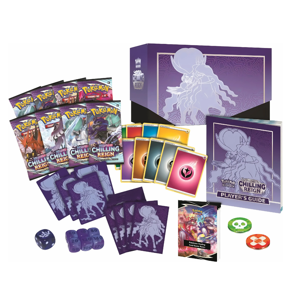 Pokémon - Sword & Shield - Chilling Reign - Elite Trainer Box(Shadow Rider Calyrex)