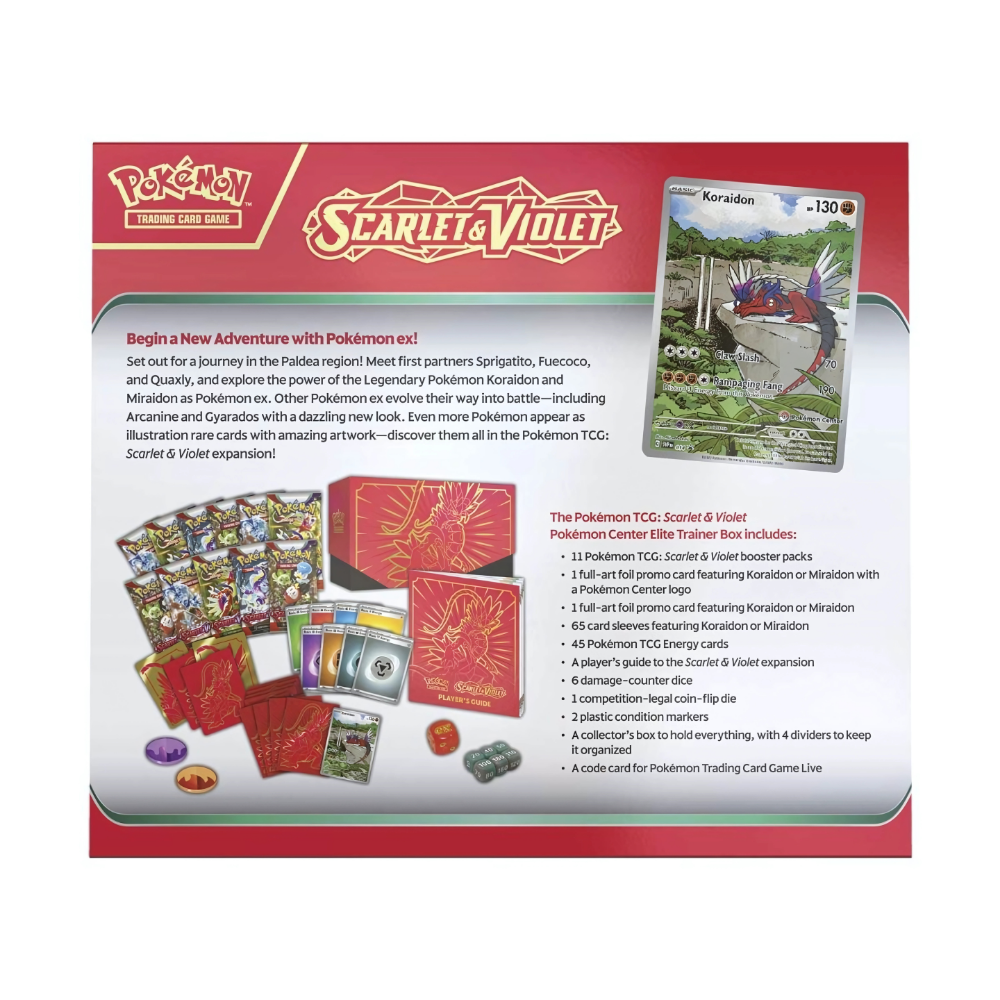 Pokémon - Scarlet & Violet - Base Set - ETB (Miraidon)