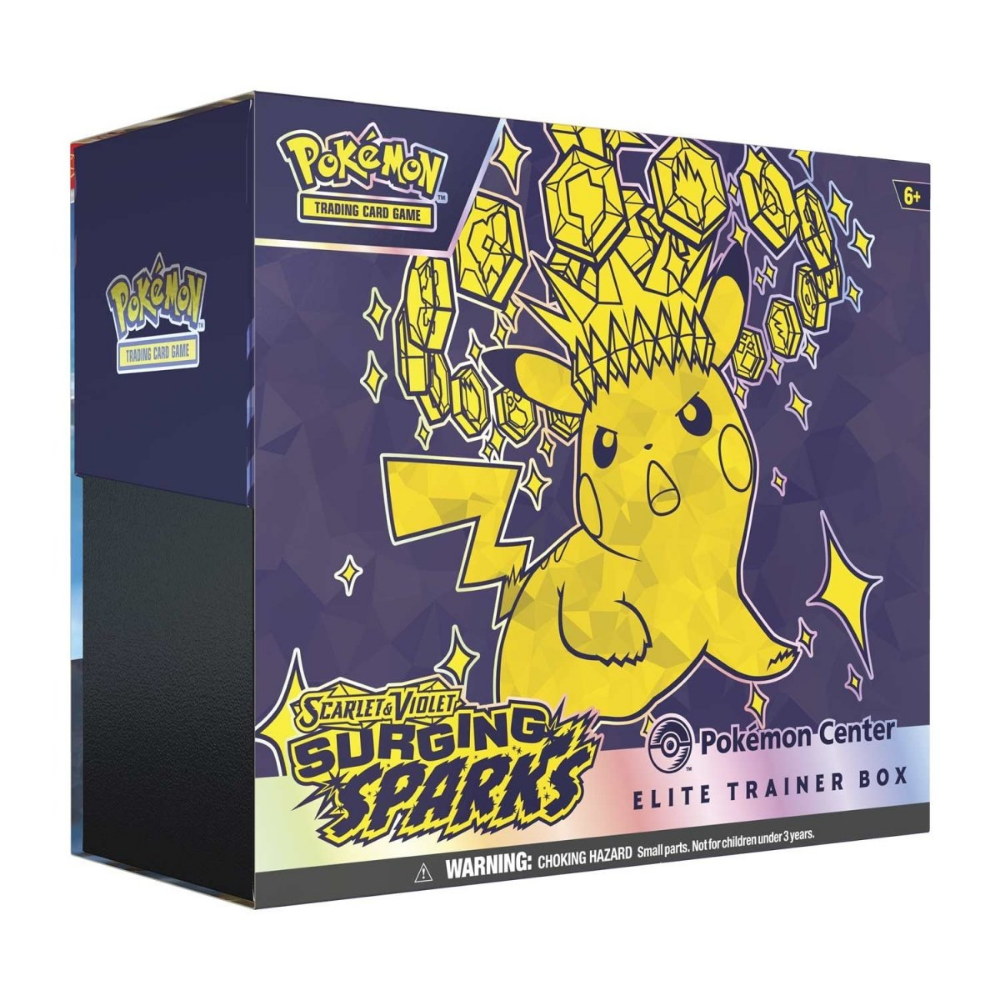 Pokemon - Scarlet & Violet - Surging Sparks - Elite Trainer Box (Pokémon Center Exclusive)