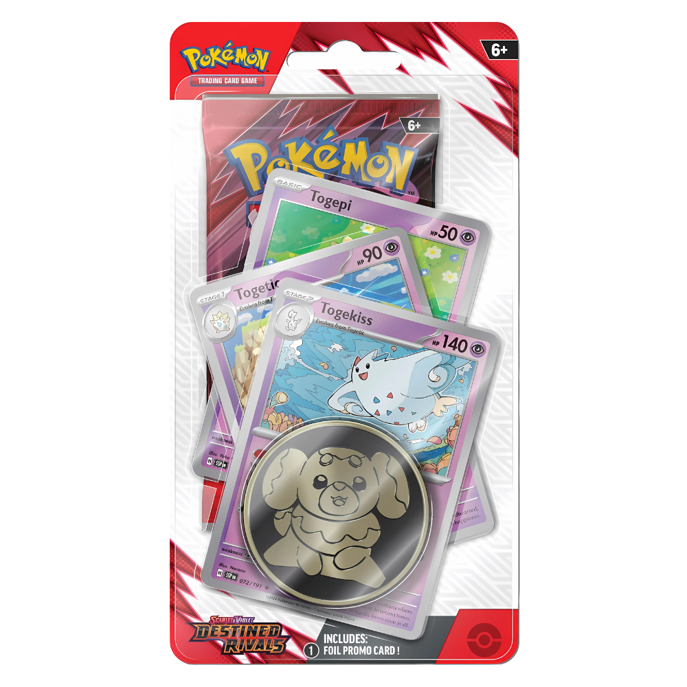Pokémon - Scarlet & Violet - Destined Rivals - Premium Checklane Blister (Togekiss)