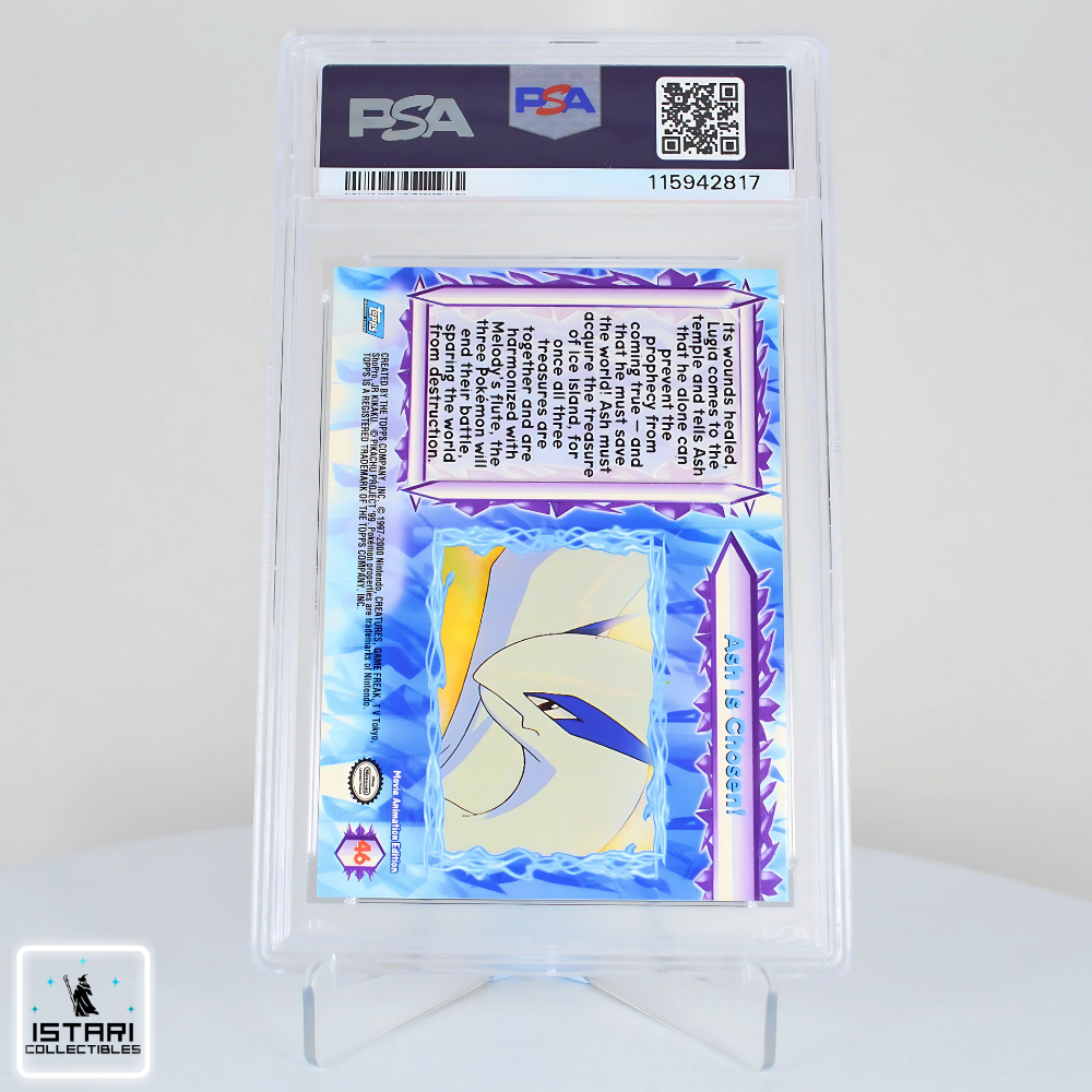 PSA 8 - Ash is Chosen (Rainbow) - The Movie 2000 - Topps - 2000